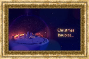 Click to preview the Christmas Baubles ecard