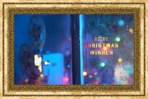 Click to preview the Retro Christmas Wishes ecard