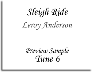Sleigh Ride - Leroy Anderson